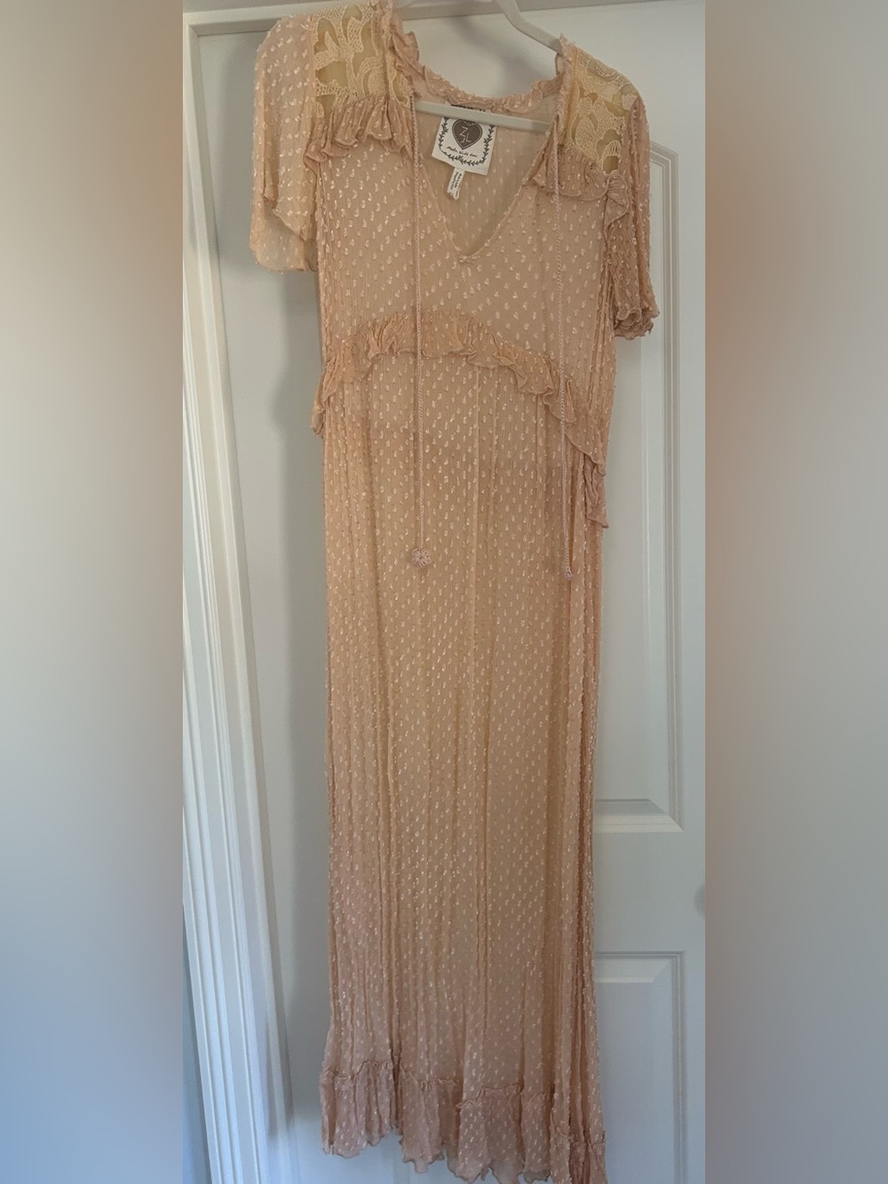 Spell Zoe dress in rose